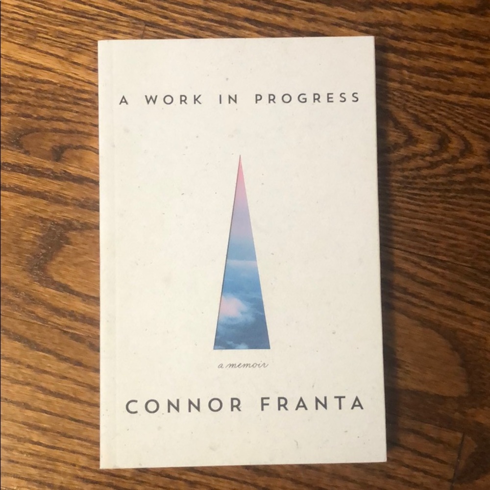 connor franta O2L memoir a work in progress